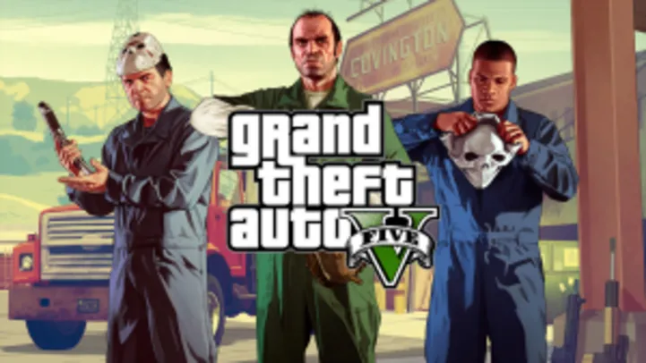 Grand Theft Auto V & Grand Theft Auto IV - R$56