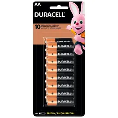 DURACELL DURALOCK PILHA ALCALINA AA COM 16 UNIDADES