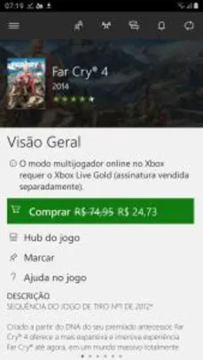 Far Cry® 4 - Xbox One | R$25