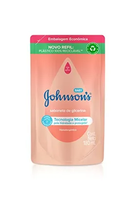 [Rec] Johnson's Sabonete Líquido Infantil, 180 ml