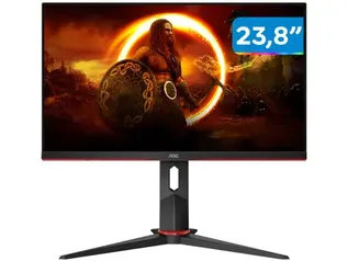 [Cliente Ouro]Monitor Gamer AOC 24 Full HD HDMI 165Hz 1ms 24G2S/BK com Ajuste de Altura