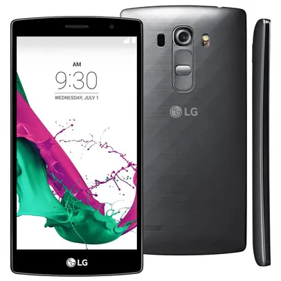 Smartphone LG G4 Beat H736P Prata com Tela de 5.2", Dual Chip, 4G, Android 5.0, Câmera 13MP e Processador Octa Core de 1.5 GHz