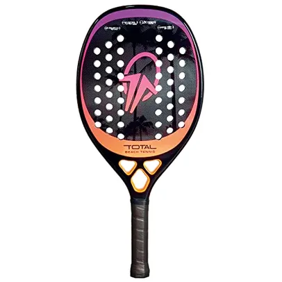 Raquete Beach Tennis Carbono 12k Total Pro Sunset + Capa