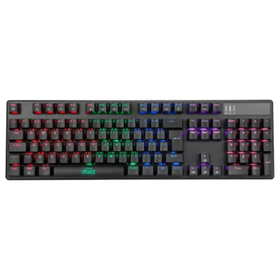 Teclado Mecanico Gamer DAZZ Cybertronic Switch Content Blue USB 2.0 RGB