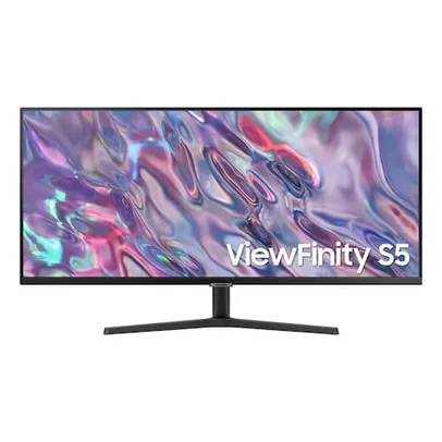 Monitor Samsung Viewfinity S5 34 WQHD Ultrawide, 100Hz, 5ms, HDR10, HDMI, DP, FreeSync, Game Mode