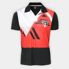 Camisa São Paulo 1992 - Edição Limitada Masculina - Preto e Vermelho