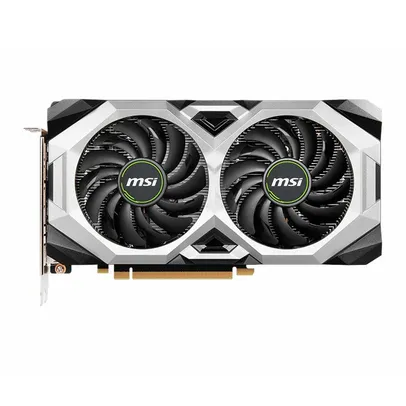 Placa de Video MSI GeForce RTX 2060 Ventus GP OC, 6GB, GDDR6, 192-bit, 912-V375-804