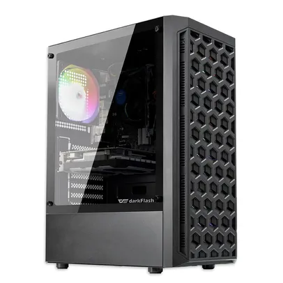 Computador Mancer Gamer, Intel i5-10400F, Geforce GTX 1060 3GB, 8GB DDR4, SSD 240GB 