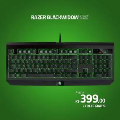 Teclado Razer Ultimate Stealth - R$399