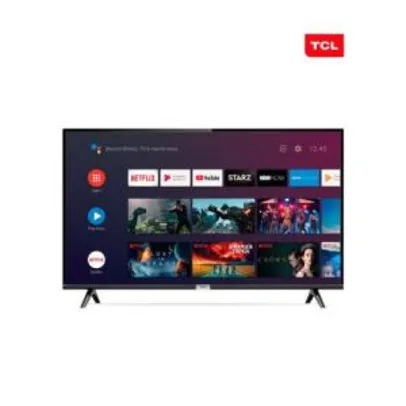 Smart TV LED 32 Polegadas Android TCL 32s6500 HD  por R$ 838