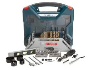 Kit Ferramentas Bosch 100 Peças X-Line - com Maleta - R$130