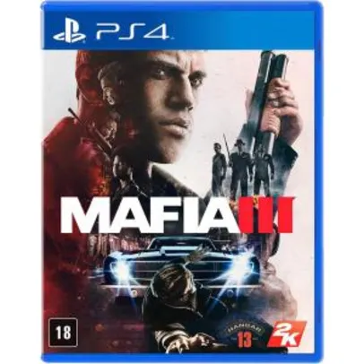MAFIA III - PS4 - R$30