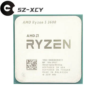 [Taxa Inclusa] Processador para CPU AMD Ryzen 5, R5 3600, Seis Núcleos, Doze Thread, 3,6 GHz