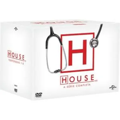 [ShopTime] Coleção DVD House 1ª a 8ª Temporada (46 discos) R$166