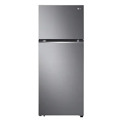 Geladeira LG Frost Free Inverter 395L Duplex Cor Platinum Inox (GN-B392PQD) - 220V