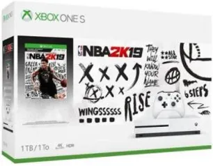 Console Microsoft Xbox One S 1Tb + NBA 2K19 | R$1699