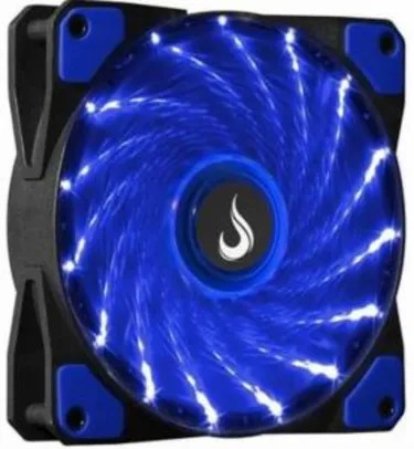 Cooler FAN Rise Mode Wind W1, 120mm, LED Azul | R$12
