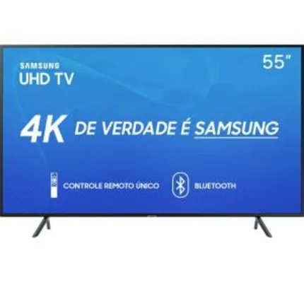 (1x Cartão Americanas) Smartv Led 55" 4K Samsung Ultra HD