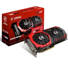 Placa de Vídeo VGA MSI Radeon RX 470 4GB DDR5 RX 470 GAMING X 4G por R$ 850