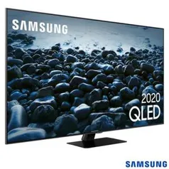 Smart TV QLED 55" 4K Samsung 55Q80T Pontos Quânticos, Modo Game, Som em Movimento, Alexa Built in