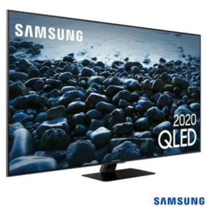 Smart TV QLED 55" 4K Samsung 55Q80T Pontos Quânticos, Modo Game, Som em Movimento, Alexa Built in