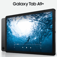 [CC Santander R$ 1.099] Tablet Samsung Galaxy Tab A9+ 5G 64GB 4GB RAM Tela 11 Snapdragon 695 2023