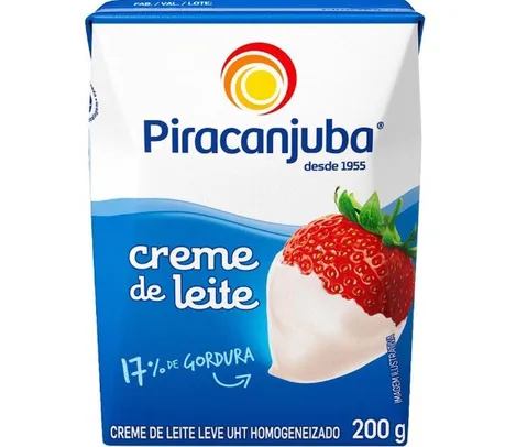 Creme de Leite Piracanjuba 200gr