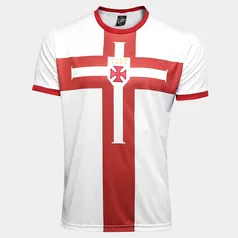 Camisa Vasco Templária Ed. Limitada Masculina - Branco+Vermelho