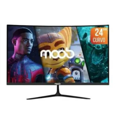 [AME R$669] Monitor Gamer LED 24" 2ms 75Hz Full HD Widescreen MOOB R$743