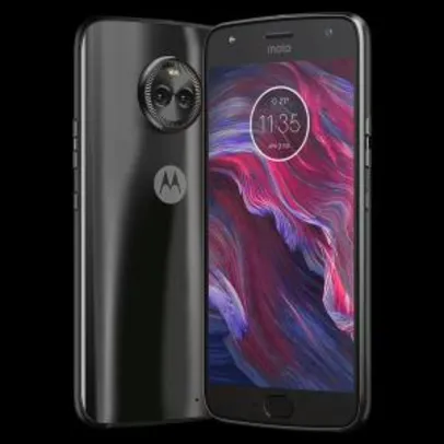 Smartphone Motorola Moto X4 Dual Cam Android 7.0 Tela 5.2" Octa-Core 32GB Wi-Fi 4G Câmera 12MP - Preto