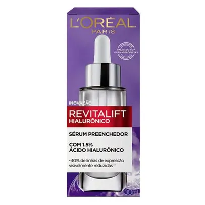 Sérum Preenchedor Anti-Idade L'Oréal Paris Revitalift Hialurônico 30ml