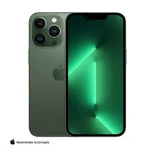 iPhone 13 Pro Apple (128GB) Verde-Alpino, Tela de 6,1", 5G e Câmera Tripla de 12MP