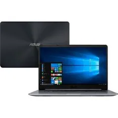 [Cartão Americanas] Notebook Asus Vivobook X510UR-BQ378T Intel Core i5 4GB (Geforce 930MX) 1TB Tela 15,6" Windows 10 - Cinza
(1x AME R$1542)