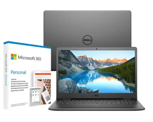 Notebook Dell Inspiron I15-3501-A25P + Microsoft 365 Personal