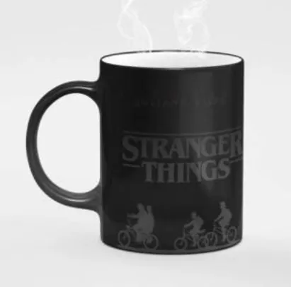 Caneca Mágica Stranger Things Com Nome Personalizado | R$ 38