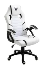 Cadeira Gamer Ninja Hiryu, Branco e Preto