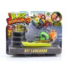 Veículo e Pista Bug Racing Lançador Sluggy - DTC