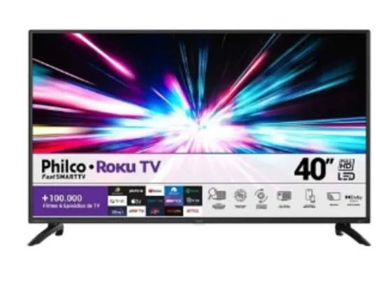 [APP]Smart TV LED 40Pol Roku PTV40G65RCH Full HD hdmi Conversor Digital Integrado Philco