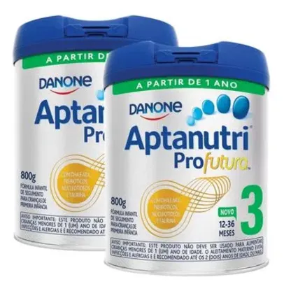 Kit 2X 800g Fórmula Infantil Aptanutri Profutura 3