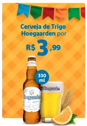 [regional] Cerveja de Trigo HOEGAARDEN 330 ML Long Neck