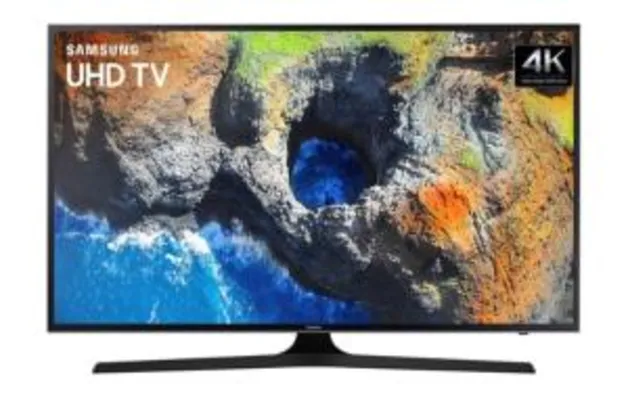 Smart TV LED 43 UHD 4K Samsung 43MU6100  - R$ 1899