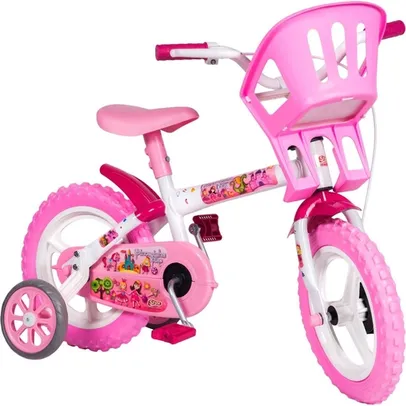 [AME R$137] Bicicleta Infantil Styll Baby Aro 12 - Princesinha