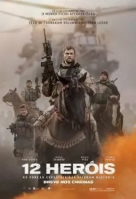 Filme em 4K iTunes - 12 Heróis - Apenas 9,90