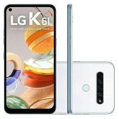 [CUPOM AGORA100] Celular LG K61 128gb 4gb 6.53 Câm. Quádrupla + Selfie 16mp | R$ 1139