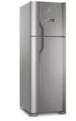 [Com Cashback Electrolux  R$ 2338] Geladeira/Refrigerador Electrolux Frost Free DFX41 Inox 371L - 220v