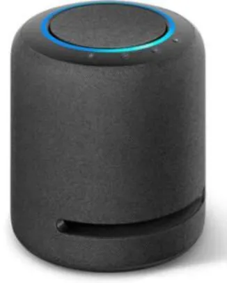 Echo Studio Smart Speaker Amazon com Áudio de Alta Fidelidade e Alexa Preto | R$1.355