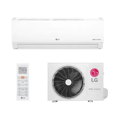 Ar Condicionado Split Hw LG Dual Voice Inverter 9000 Btus Quente/frio 220V Monofásico S4NW09AA31B.EB2GAMZ