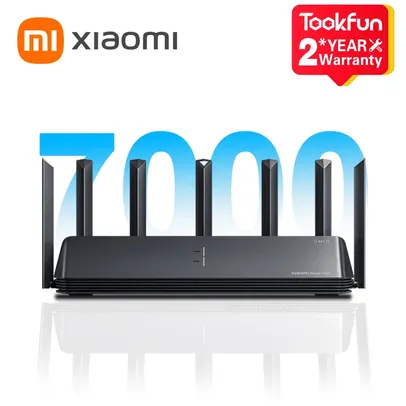 Roteador Xiaomi 7000 suporte até 1Gpbs, CPU Qualcomm, rede mash