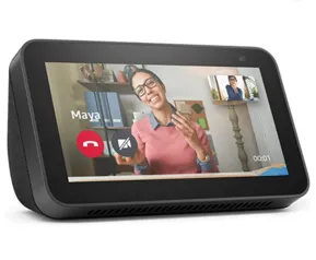 Echo Show 5 (2ª Geração): Tela Inteligente de 5" com Alexa e câmera de 2 MP - Cor Preta