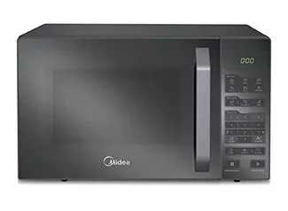 Forno Micro-ondas 27L Prata Espelhado Midea LED 220V MXSA27S2